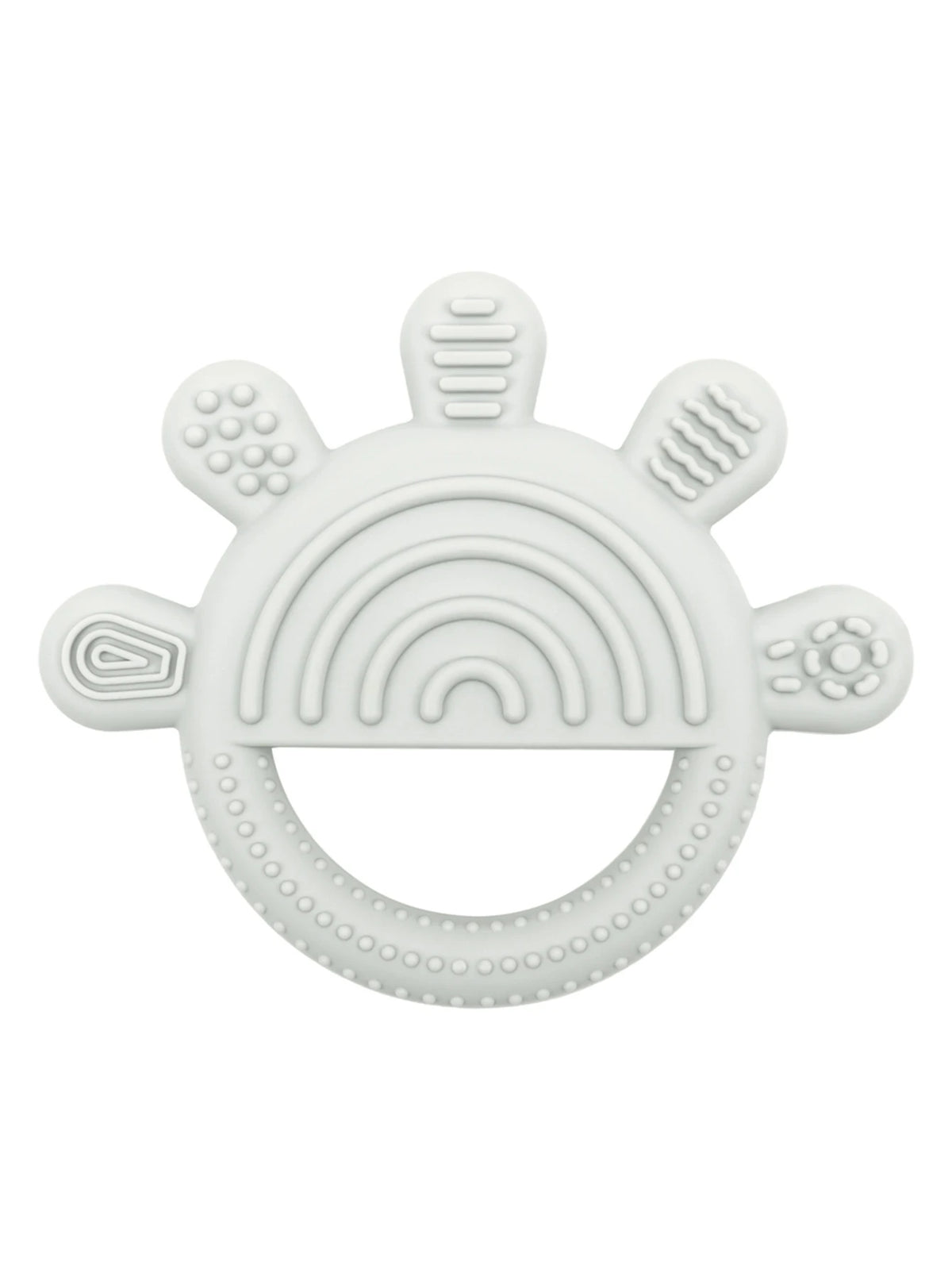 1PC Baby Silicone Teether Toys Cartoon Sun Shape Teethers for Baby Chewing Training Baby Toys Nursing Baby Accessories