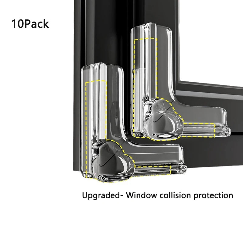 4Pcs/10Pcs Children Baby Safety Silicone Protector Table Corner Edge Protection Cover Children Anticollision Edge Guards