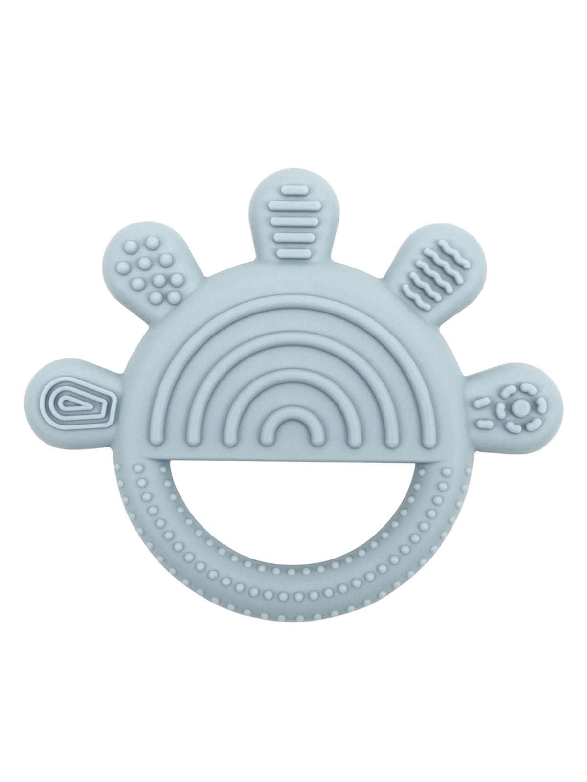1PC Baby Silicone Teether Toys Cartoon Sun Shape Teethers for Baby Chewing Training Baby Toys Nursing Baby Accessories