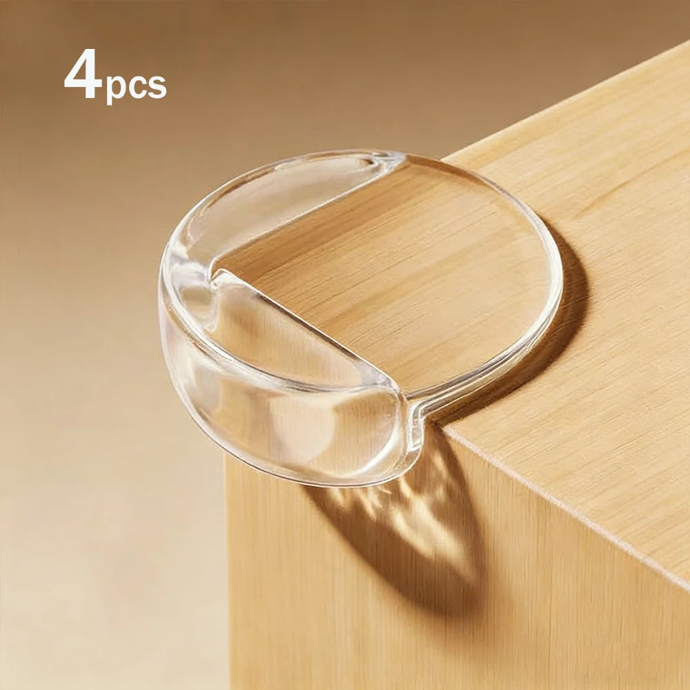 4Pcs/10Pcs Children Baby Safety Silicone Protector Table Corner Edge Protection Cover Children Anticollision Edge Guards